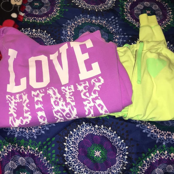PINK Victoria's Secret Tops - VS PINK HOODIE BUNDLE